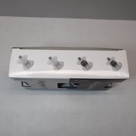 Mr Dudley Mini Set of Salt & Pepper Mill Grinder Acrylic Lucite - Picture 7 of 10